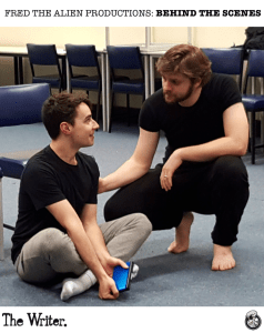 Sam and Geoffrery (rehearsal)