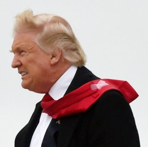 donald-trump-tape-on-tie-getty